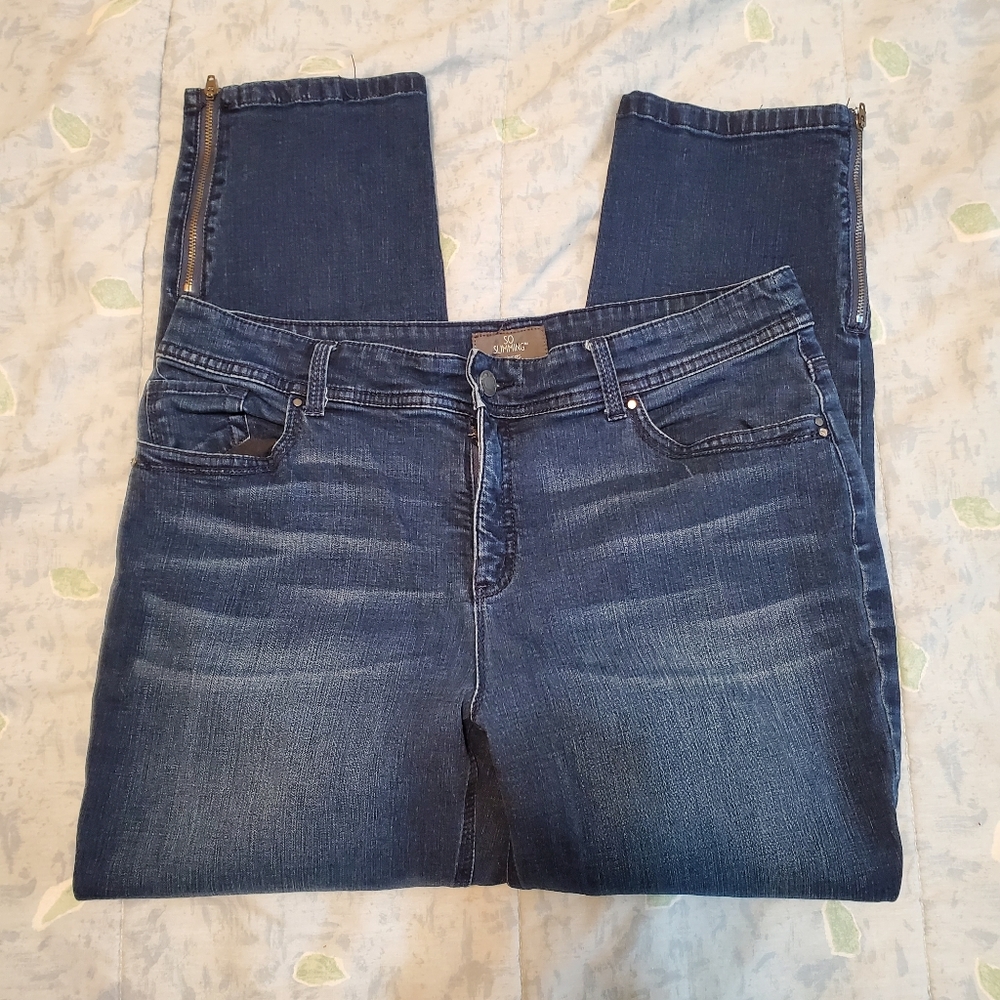 Chico's So Slimming Ankle Jeans
